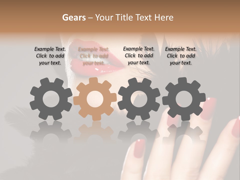 Macro Color Attractive PowerPoint Template