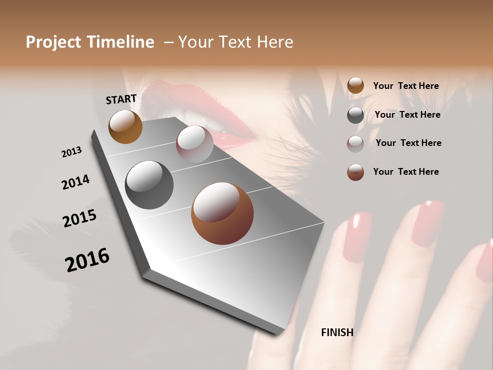 Macro Color Attractive PowerPoint Template