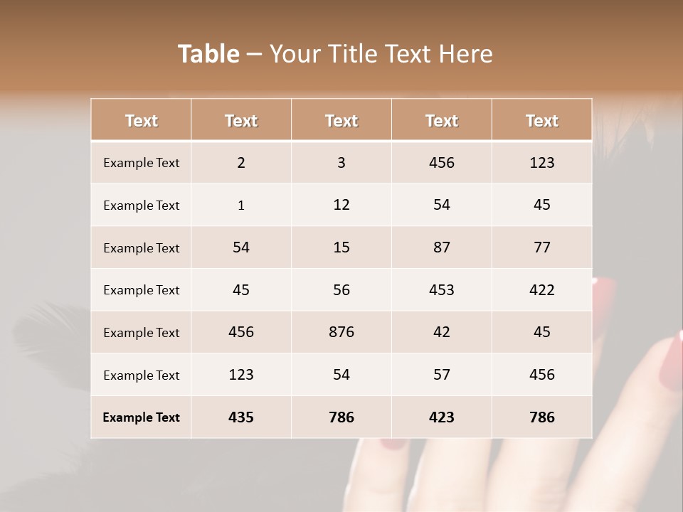 Macro Color Attractive PowerPoint Template