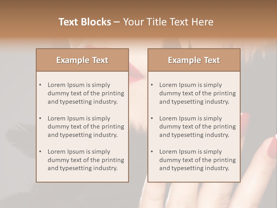 Macro Color Attractive PowerPoint Template