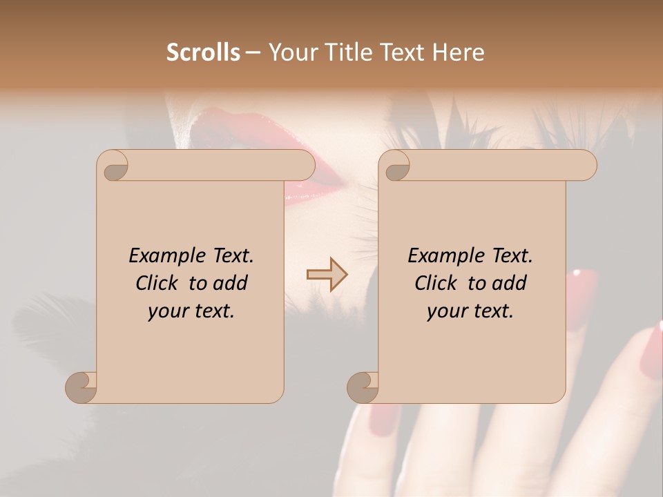 Macro Color Attractive PowerPoint Template