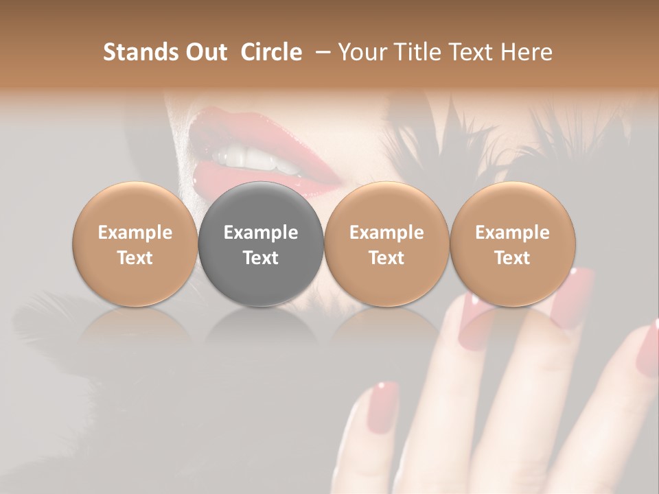 Macro Color Attractive PowerPoint Template