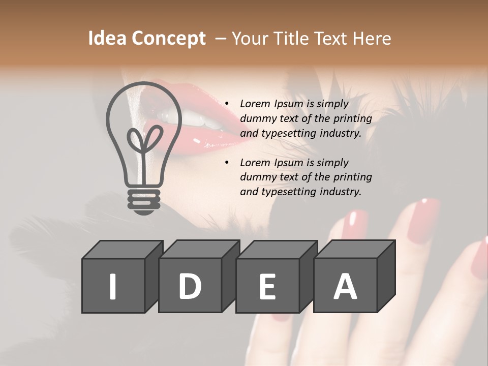 Macro Color Attractive PowerPoint Template