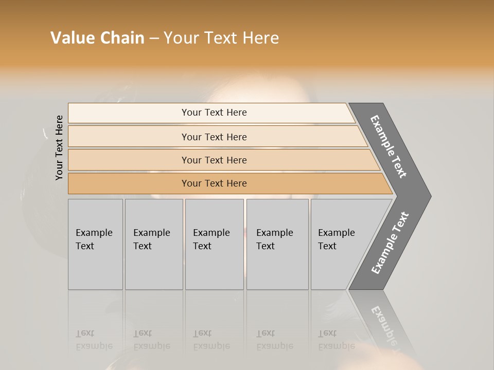 Hair Style Hairstyle Woman Plume PowerPoint Template