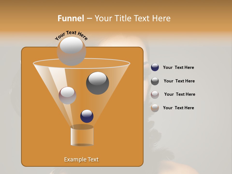 Hair Style Hairstyle Woman Plume PowerPoint Template