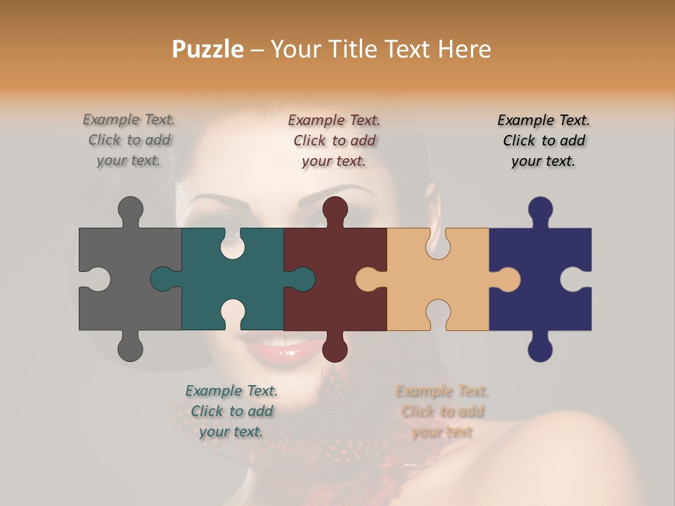 Red Contrast Creative PowerPoint Template
