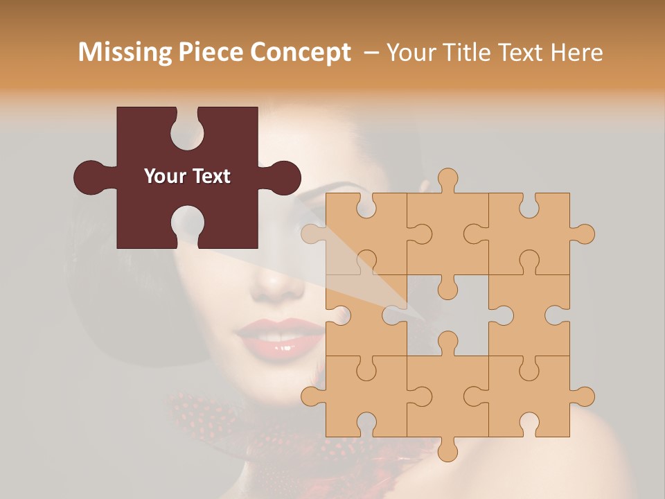 Red Contrast Creative PowerPoint Template