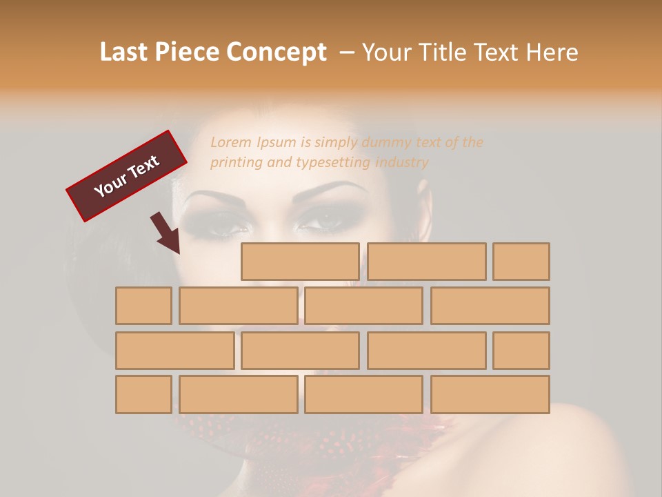 Red Contrast Creative PowerPoint Template