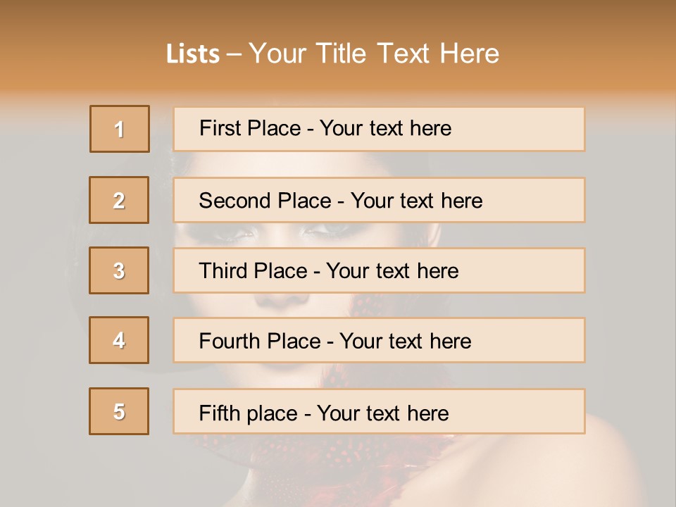 Red Contrast Creative PowerPoint Template