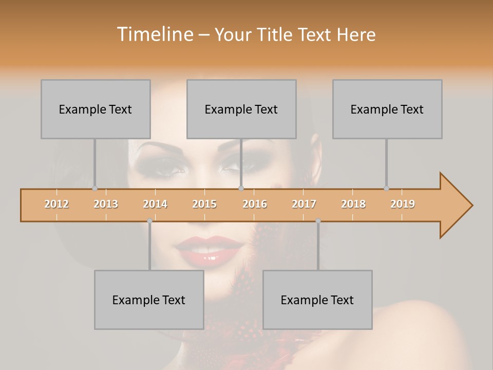 Red Contrast Creative PowerPoint Template