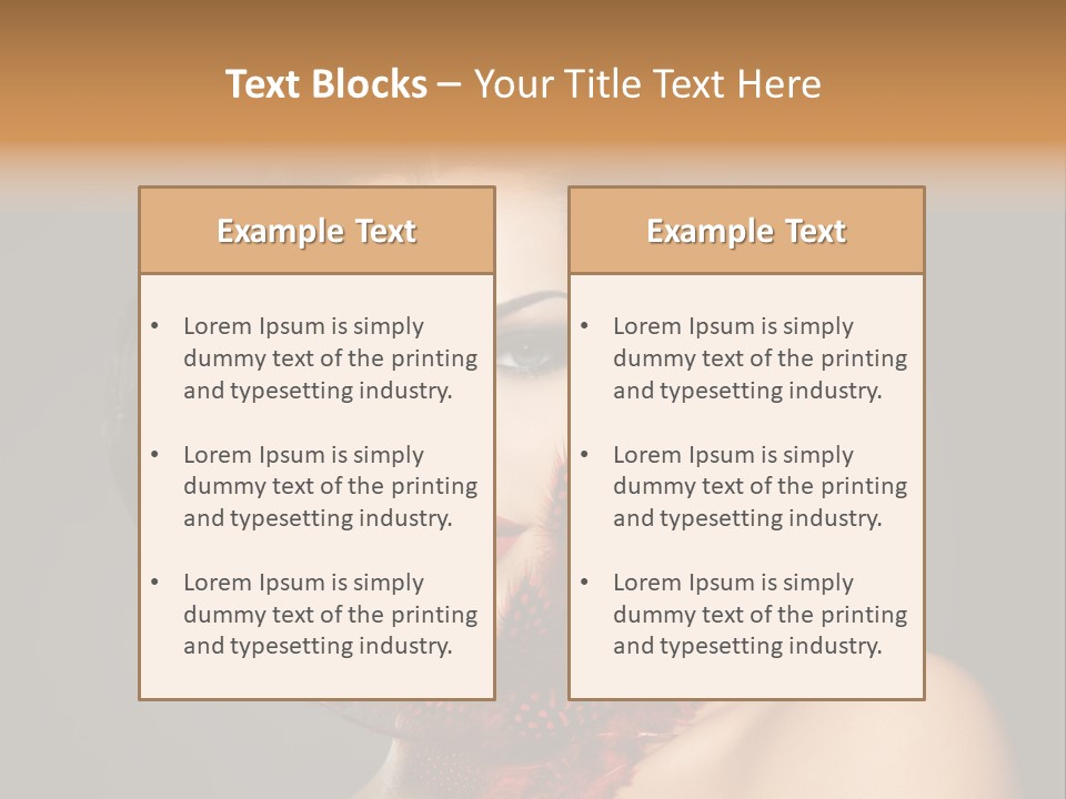 Red Contrast Creative PowerPoint Template