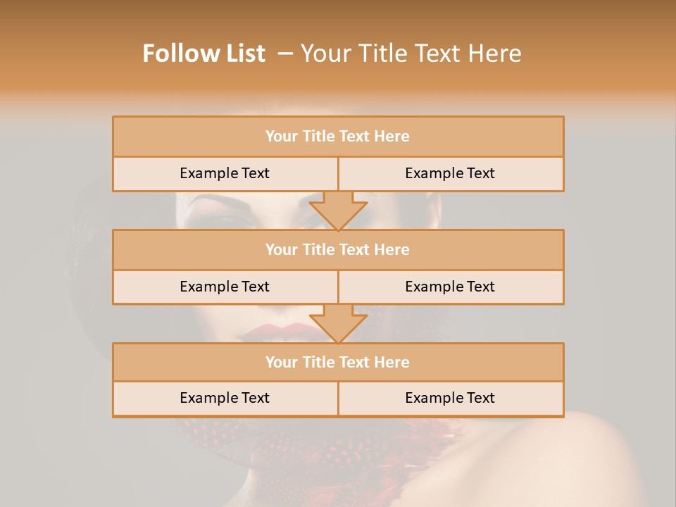 Red Contrast Creative PowerPoint Template