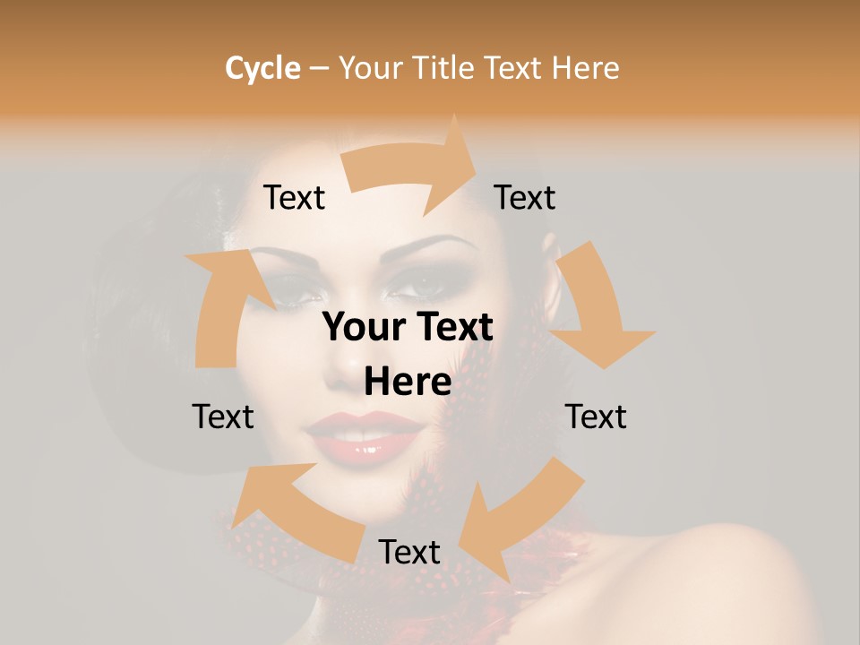 Red Contrast Creative PowerPoint Template