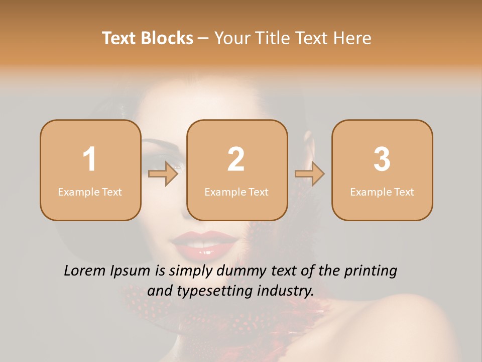 Red Contrast Creative PowerPoint Template