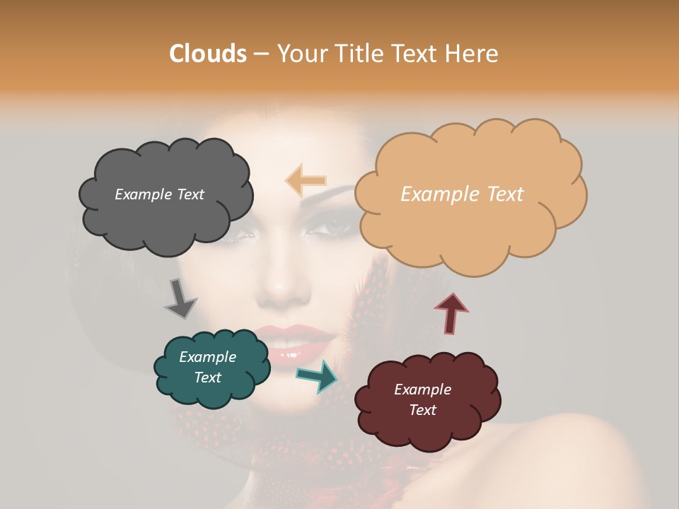 Red Contrast Creative PowerPoint Template