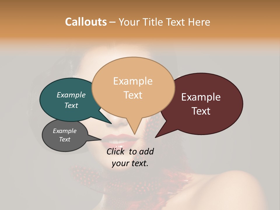 Red Contrast Creative PowerPoint Template