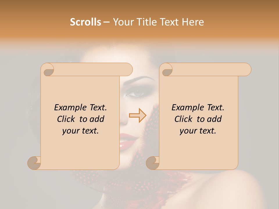 Red Contrast Creative PowerPoint Template