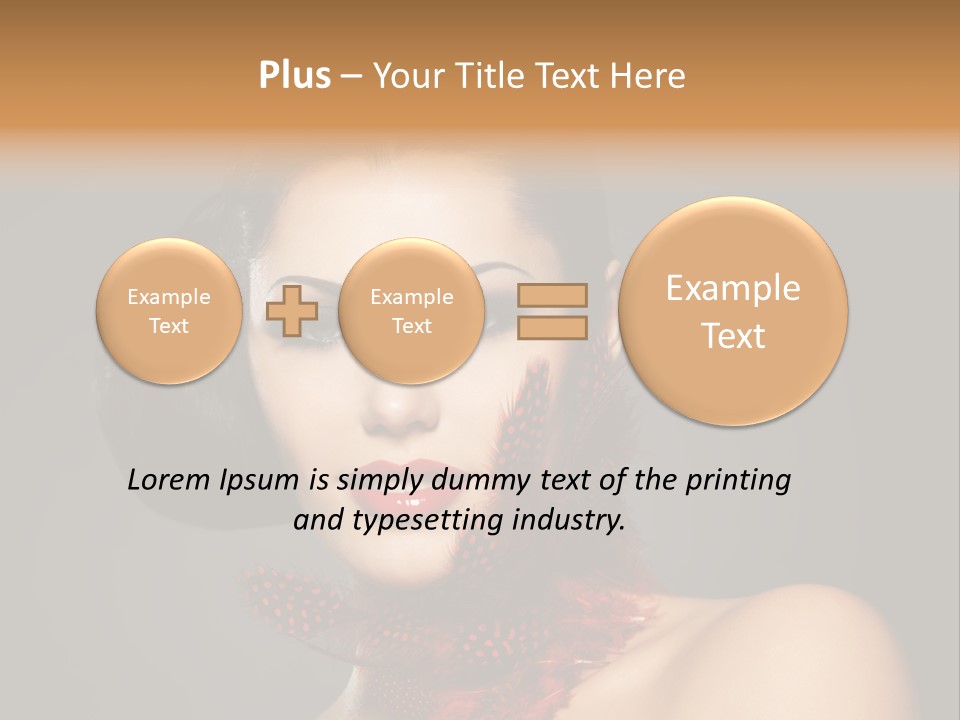 Red Contrast Creative PowerPoint Template