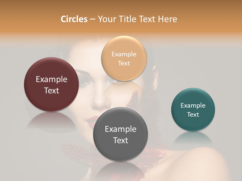 Red Contrast Creative PowerPoint Template