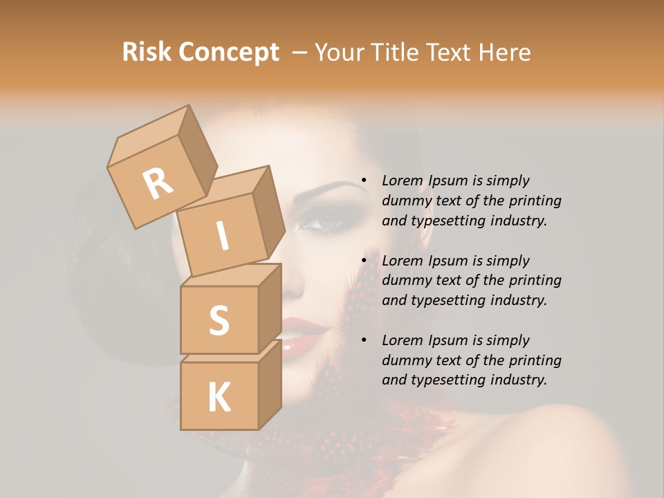 Red Contrast Creative PowerPoint Template