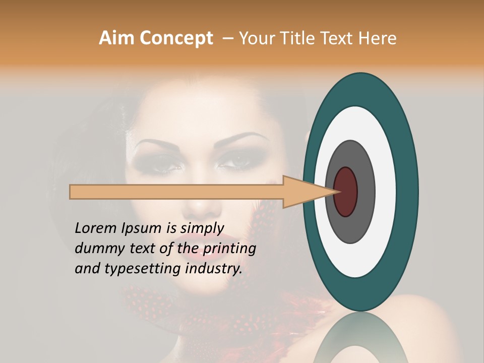 Red Contrast Creative PowerPoint Template