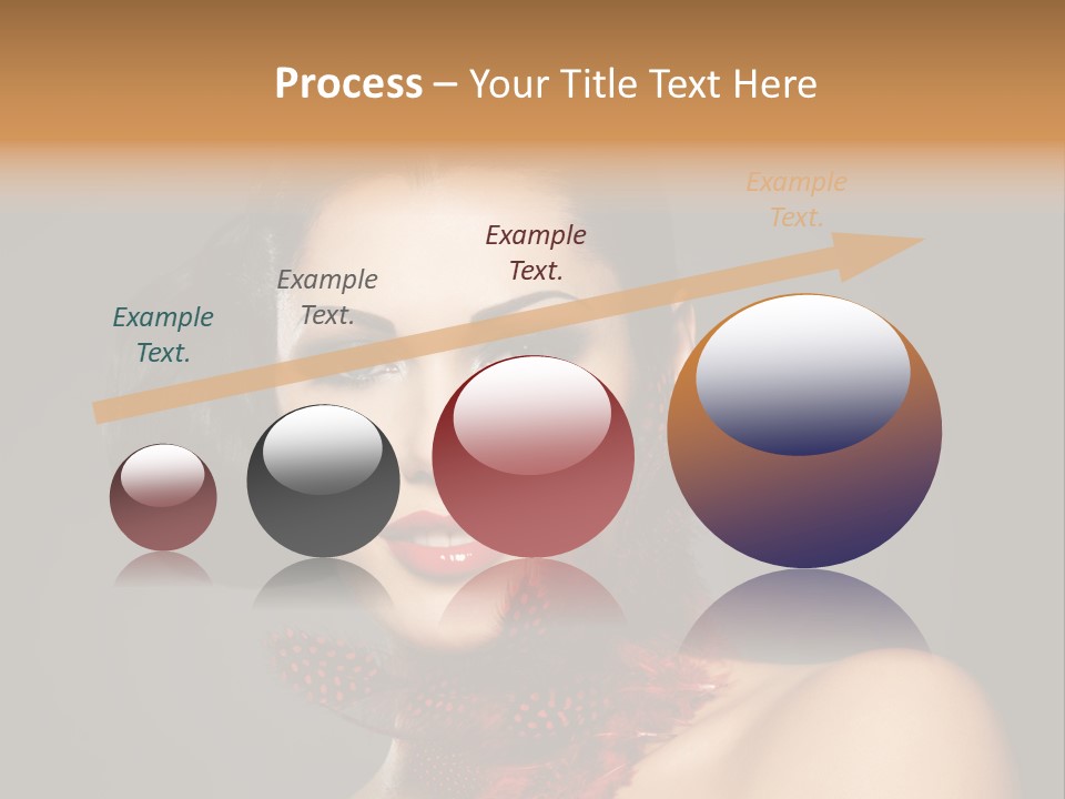 Red Contrast Creative PowerPoint Template