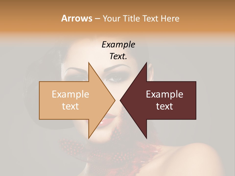 Red Contrast Creative PowerPoint Template