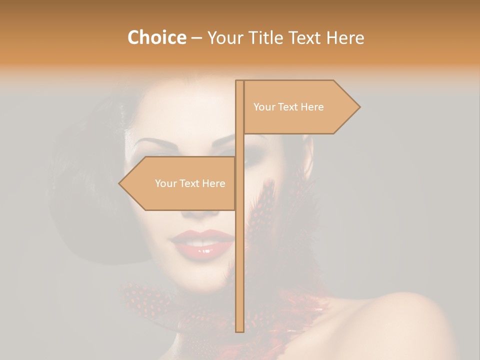 Red Contrast Creative PowerPoint Template