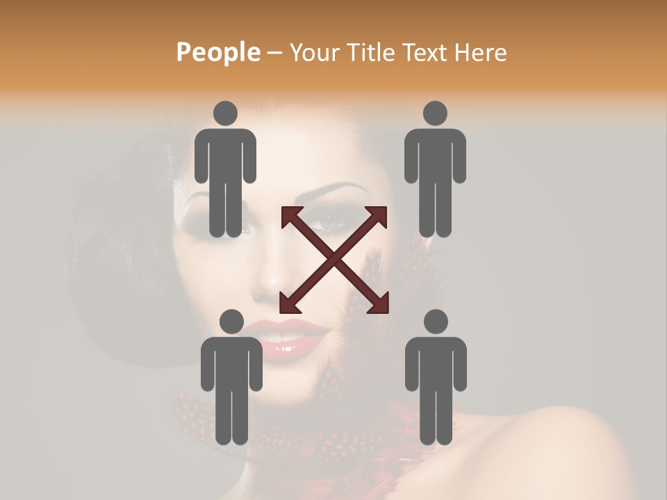 Red Contrast Creative PowerPoint Template