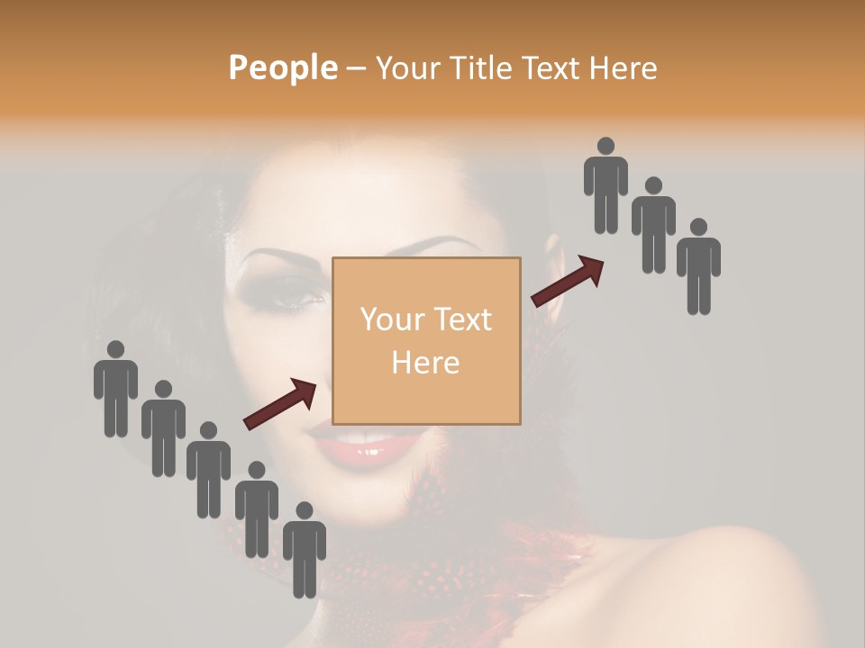 Red Contrast Creative PowerPoint Template