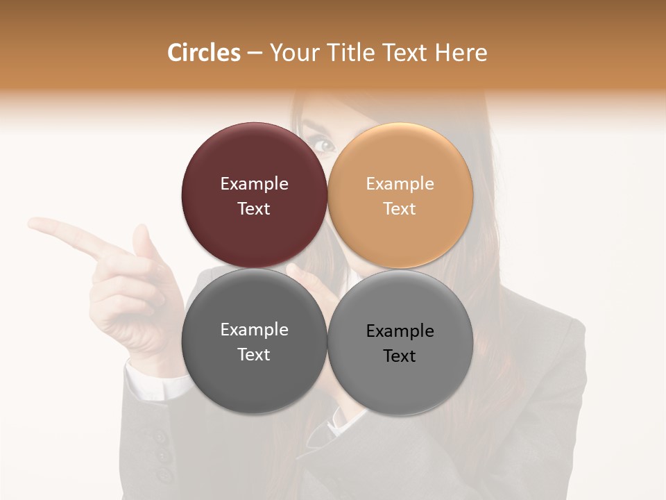 Face Young Standing PowerPoint Template