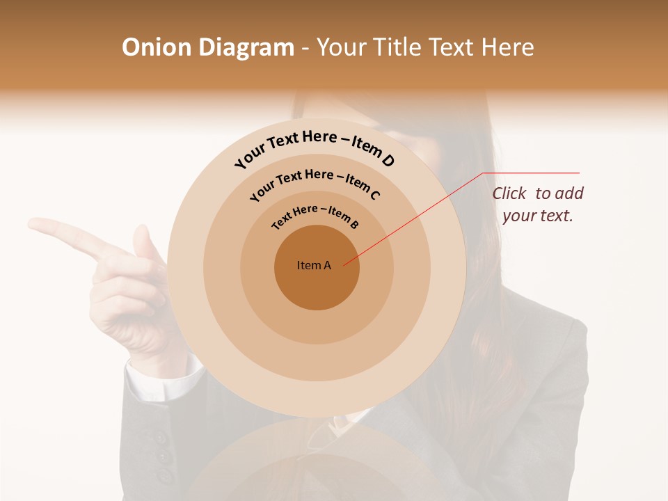 Face Young Standing PowerPoint Template