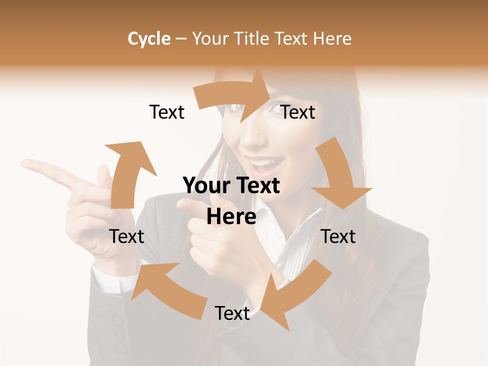 Face Young Standing PowerPoint Template