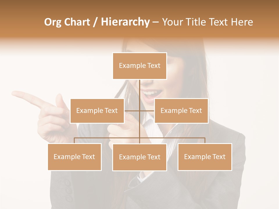 Face Young Standing PowerPoint Template