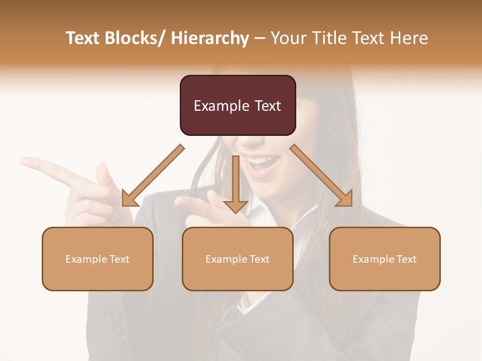 Face Young Standing PowerPoint Template