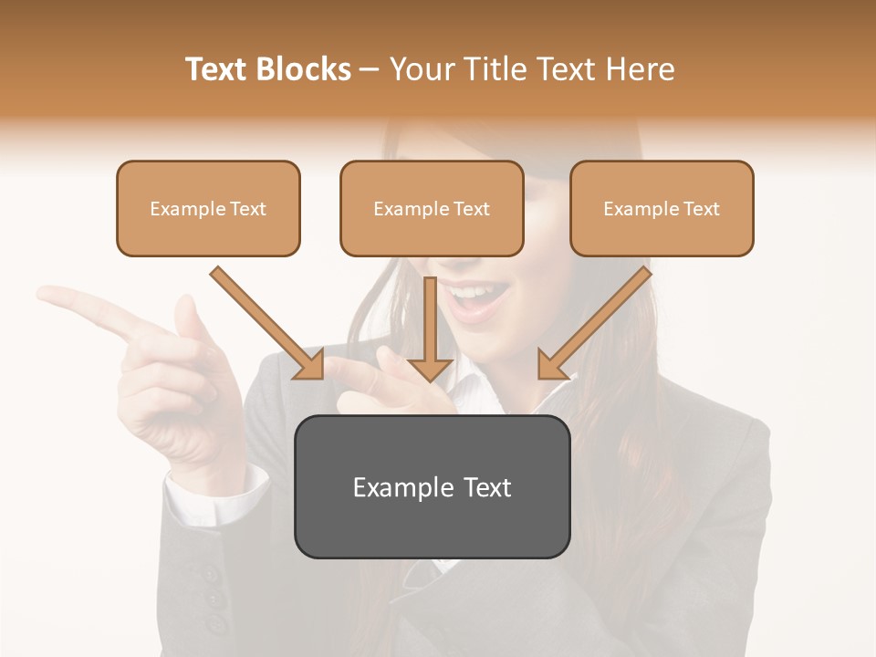 Face Young Standing PowerPoint Template