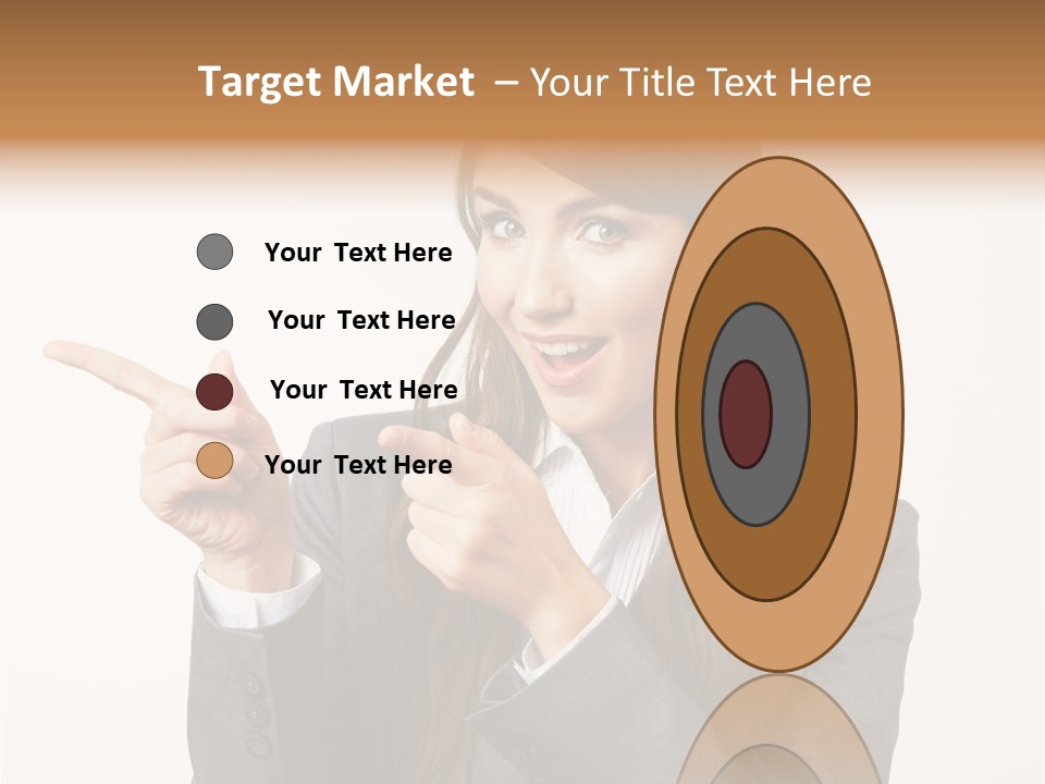 Face Young Standing PowerPoint Template