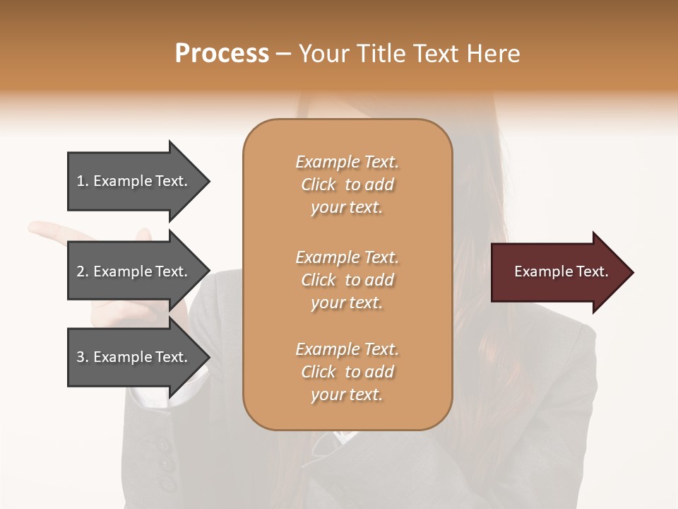Face Young Standing PowerPoint Template
