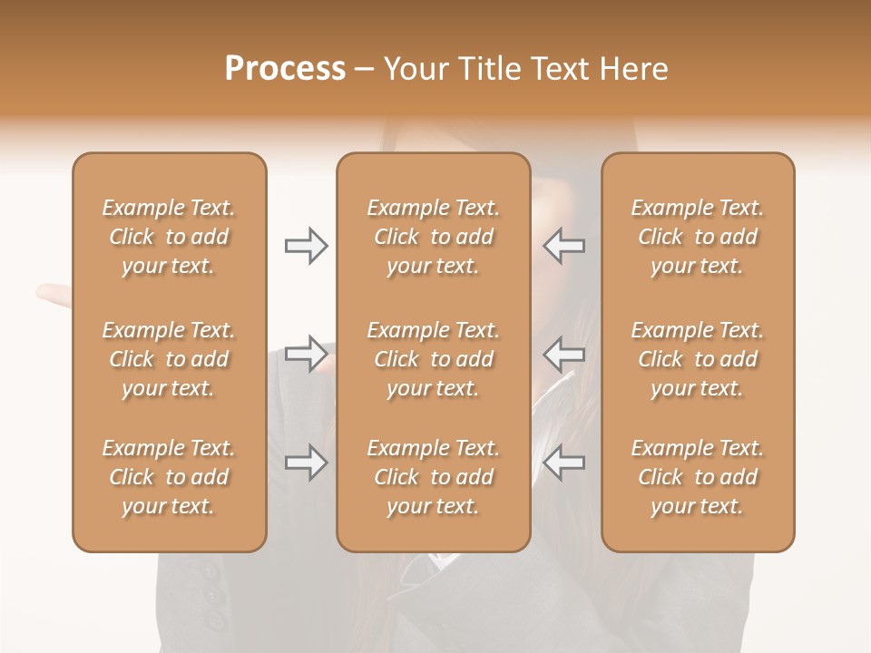 Face Young Standing PowerPoint Template