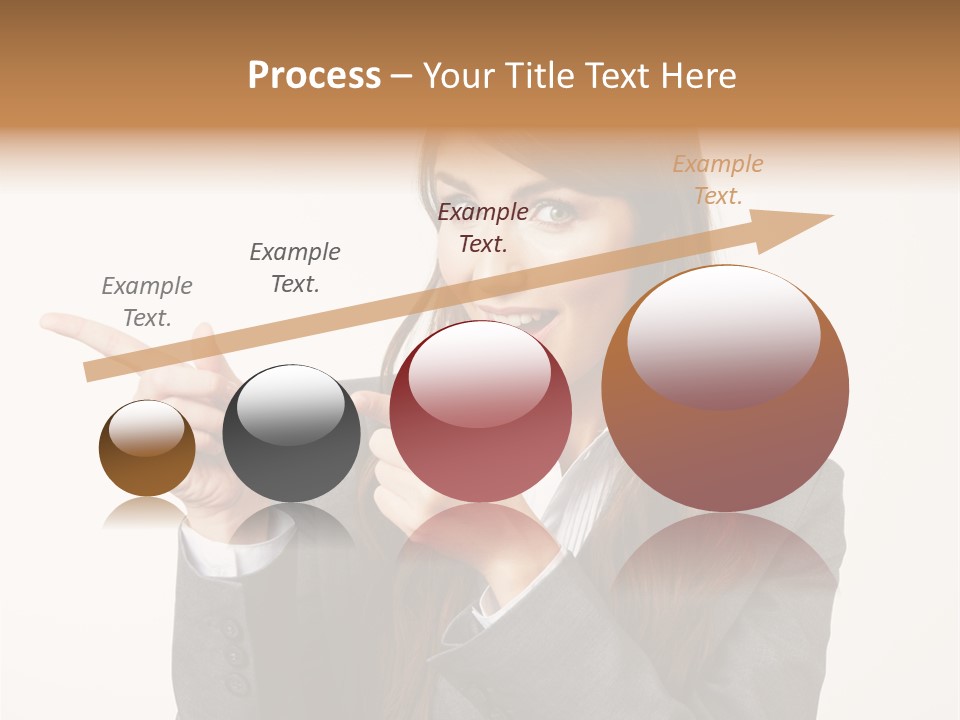 Face Young Standing PowerPoint Template