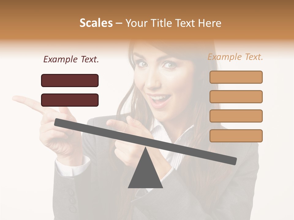 Face Young Standing PowerPoint Template