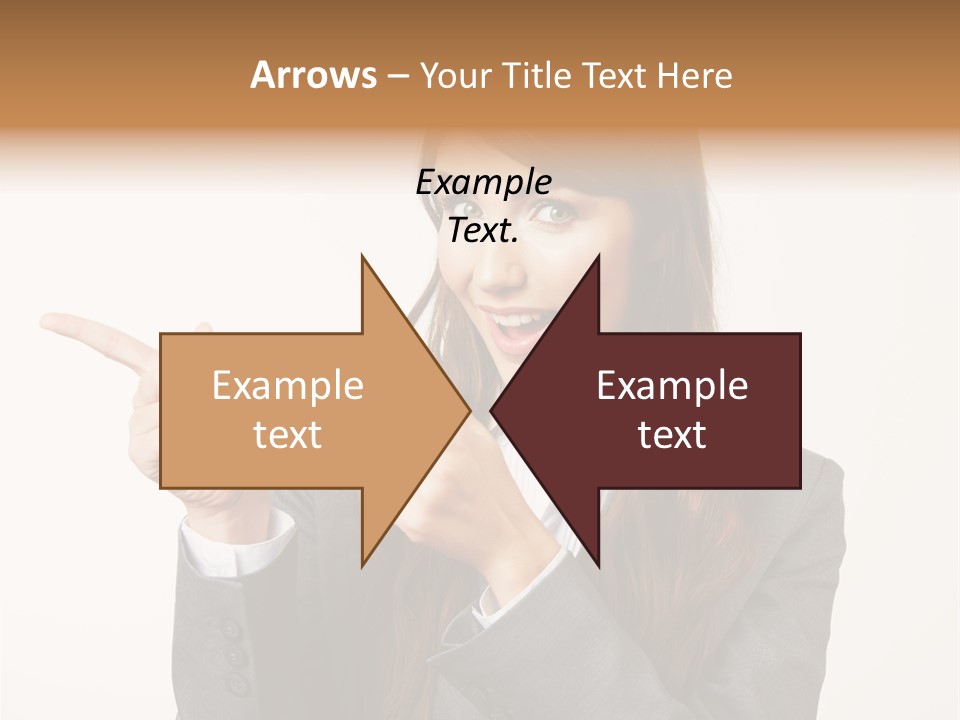 Face Young Standing PowerPoint Template