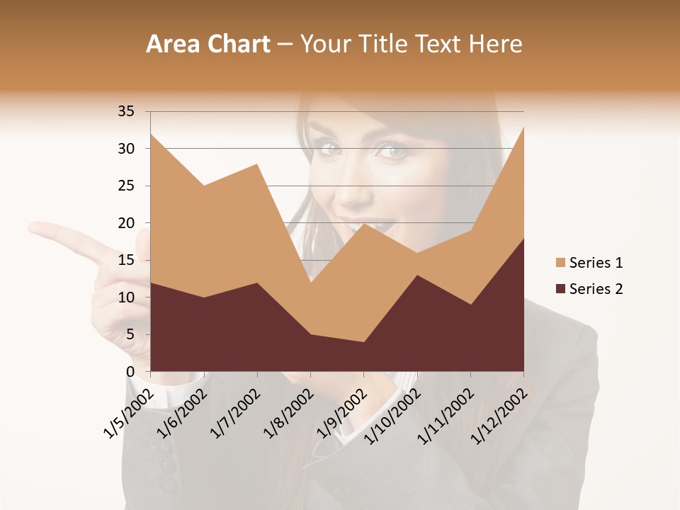 Face Young Standing PowerPoint Template