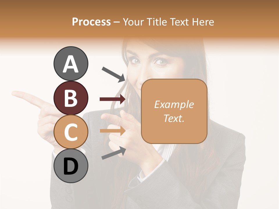 Face Young Standing PowerPoint Template