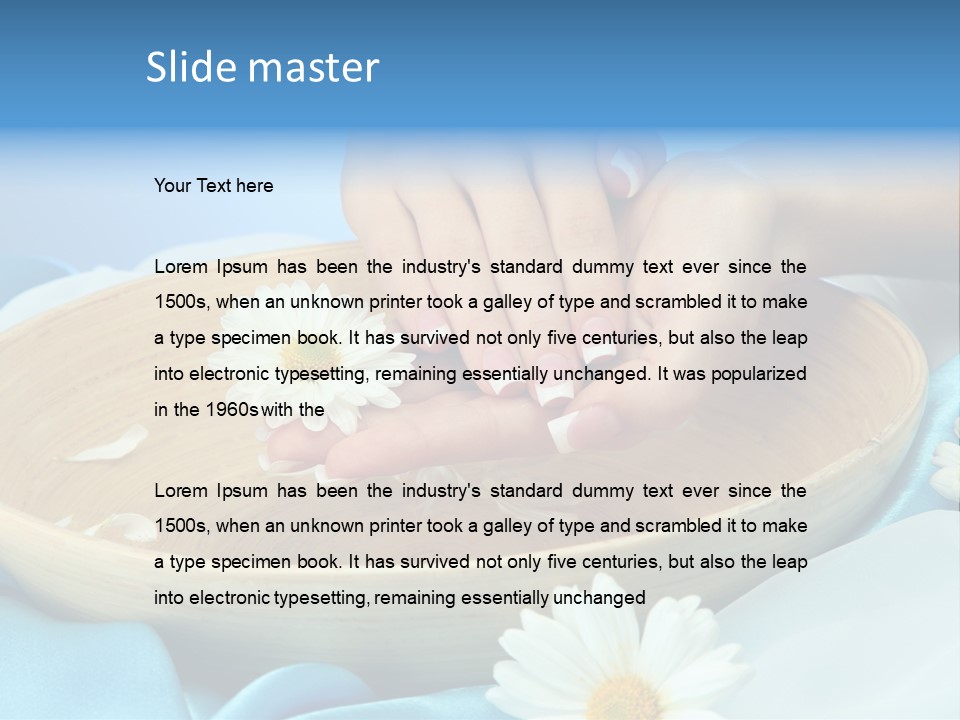 Petal Skincare Beauty PowerPoint Template