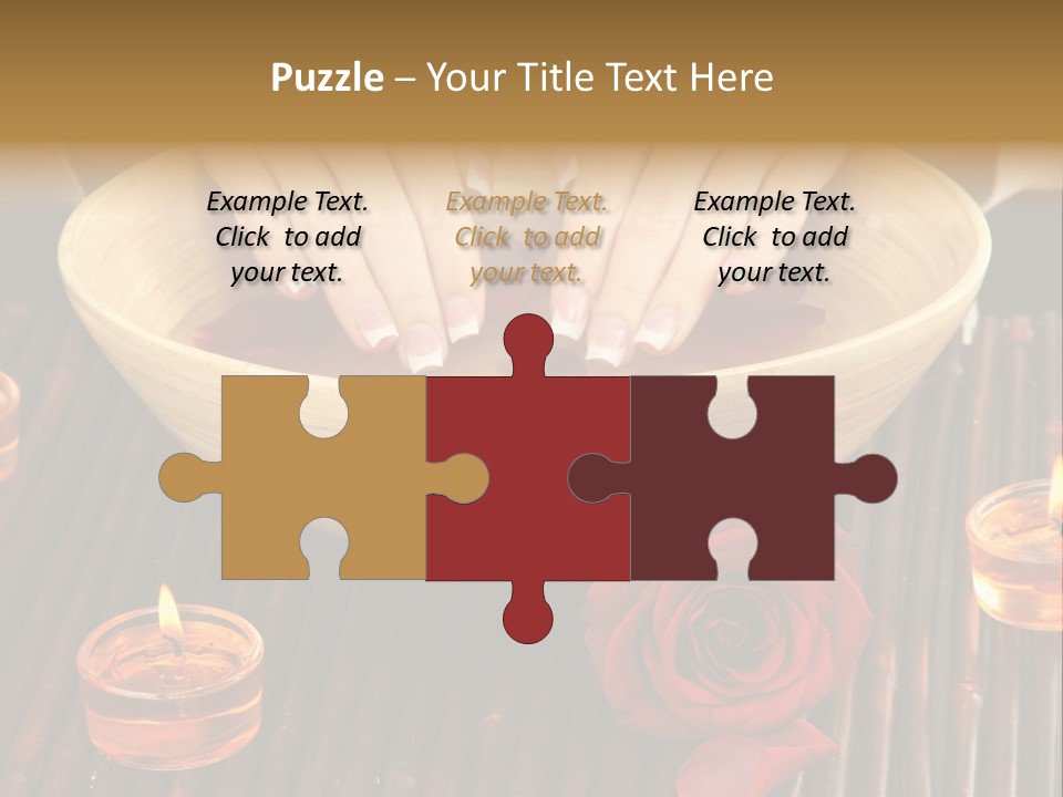 Handgun Bore Gun PowerPoint Template