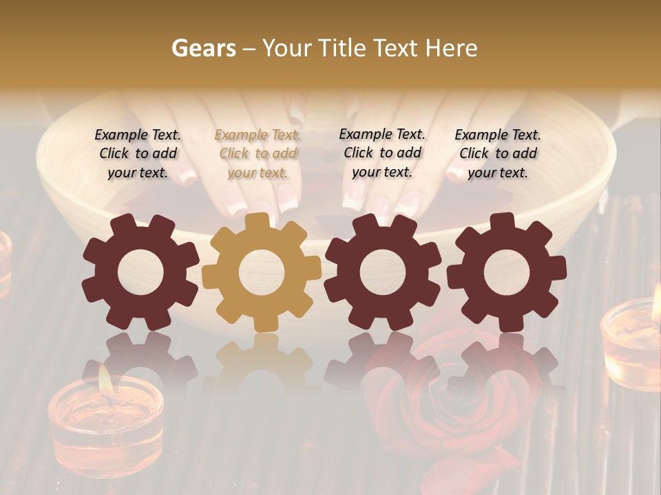 Handgun Bore Gun PowerPoint Template