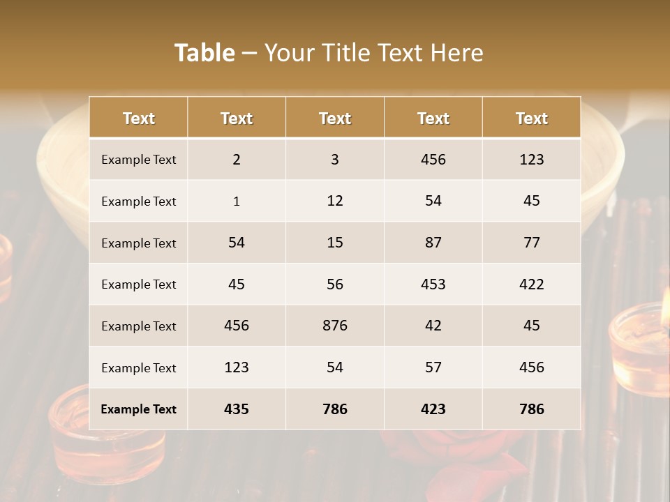 Handgun Bore Gun PowerPoint Template