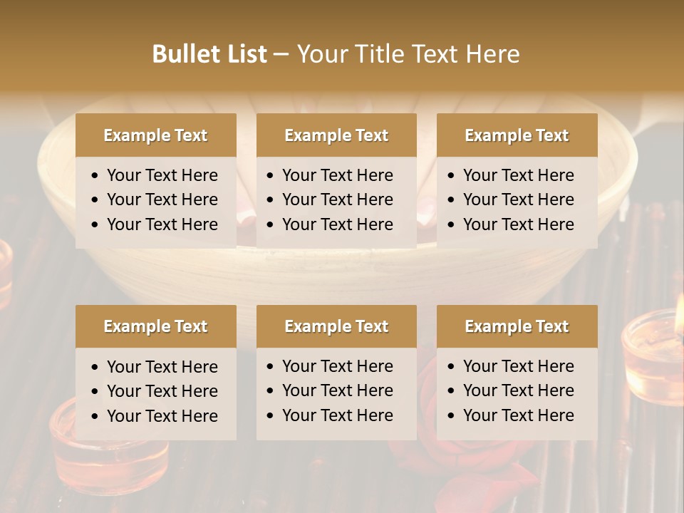 Handgun Bore Gun PowerPoint Template