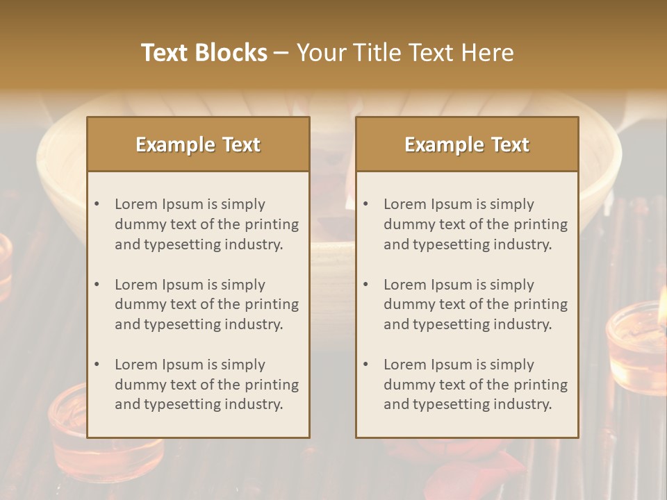 Handgun Bore Gun PowerPoint Template